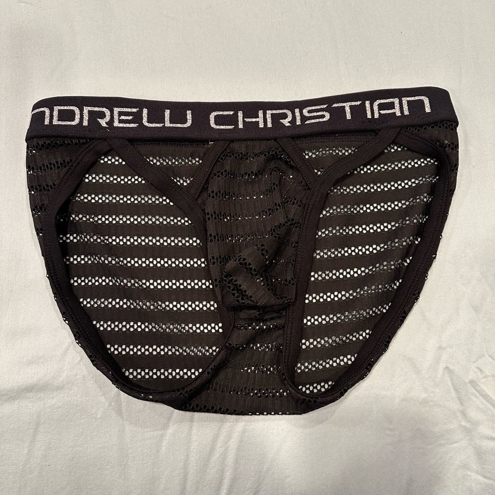 Andrew Christian striped briefs